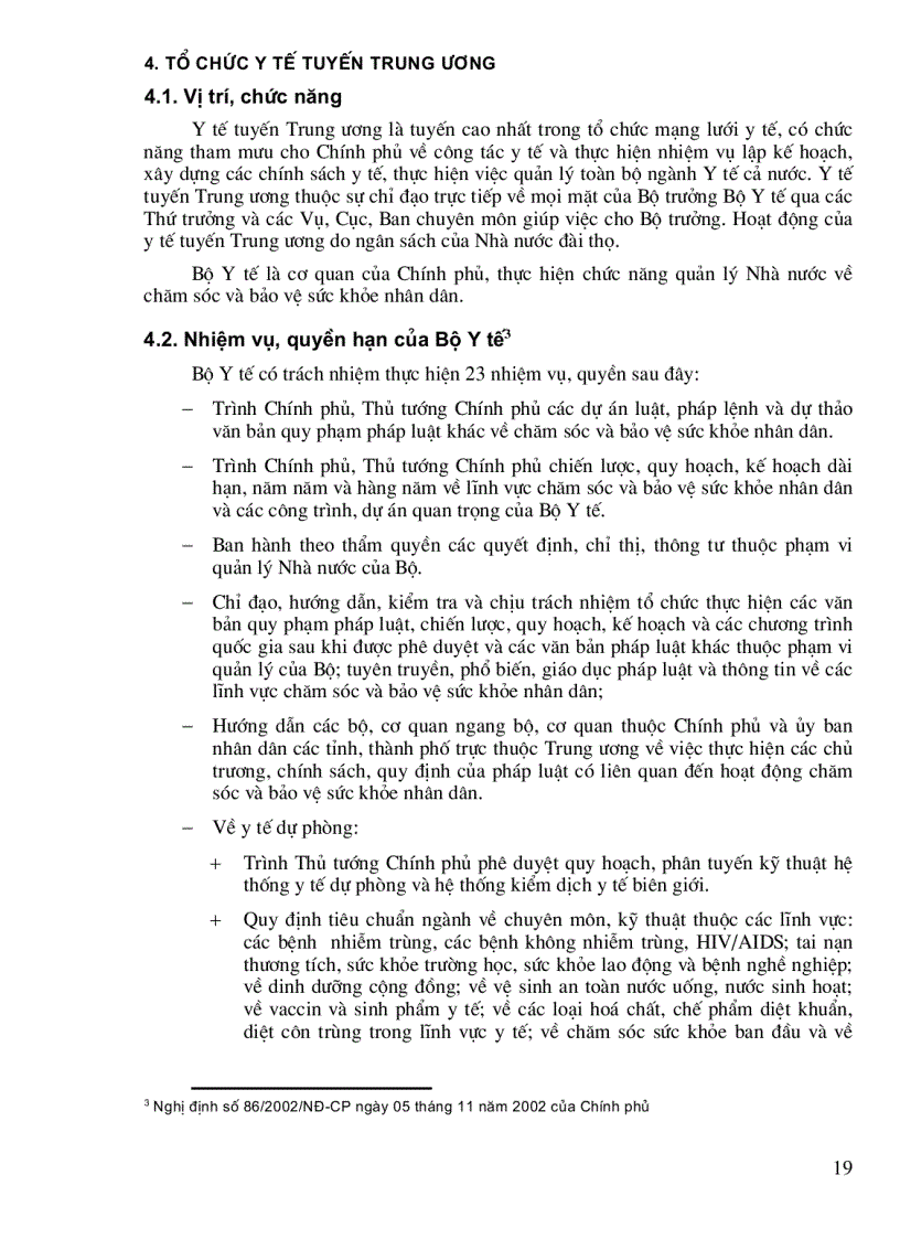 image for page Tổ chức quản lý và chính sách y tế