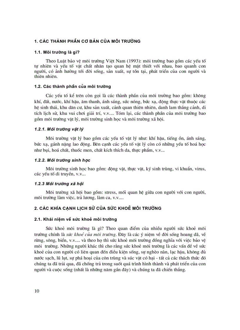 image for page Sức khoẻ môi trường