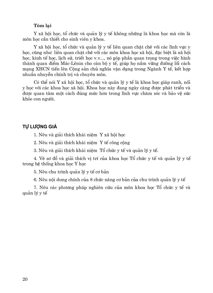 image for page Tổ chức và quản lý y tế