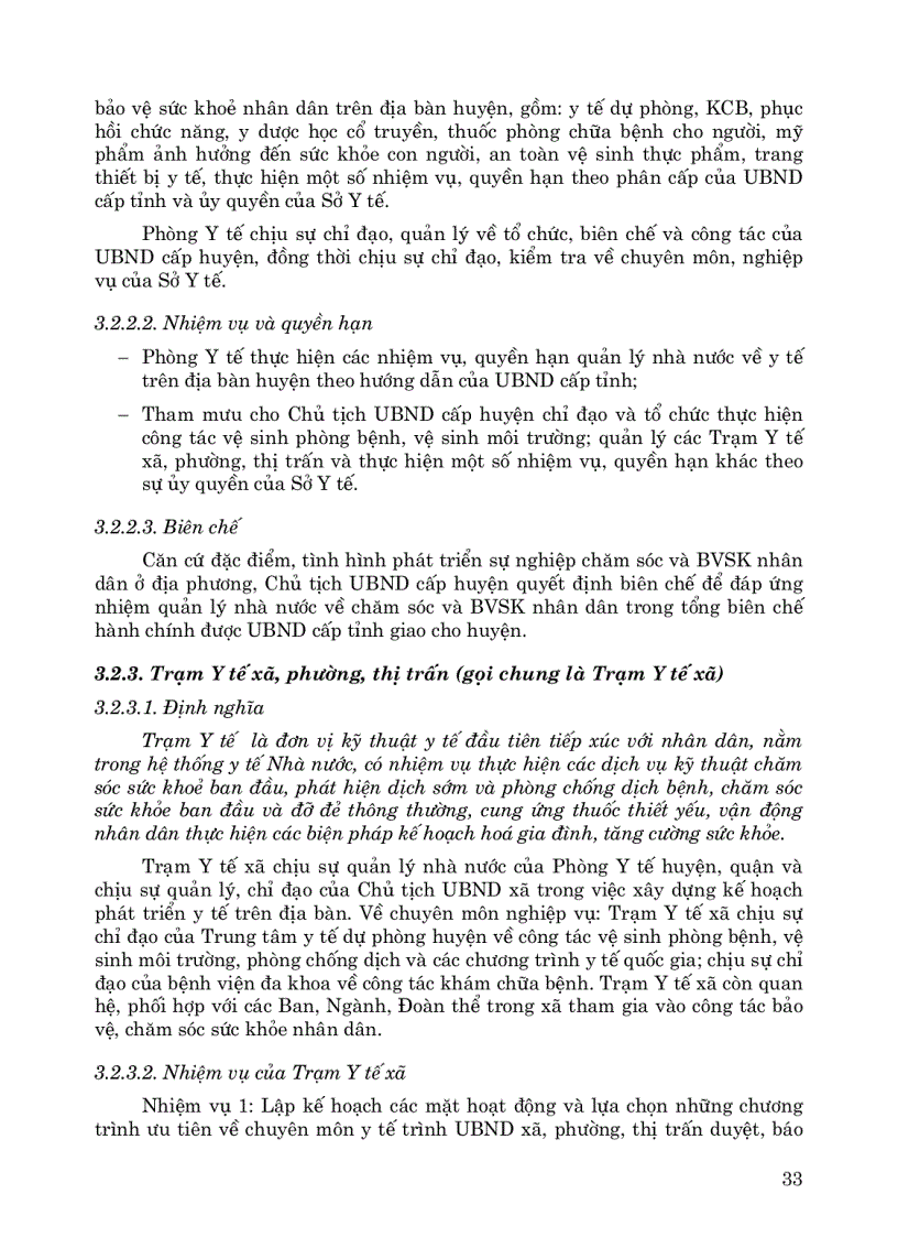 image for page Tổ chức và quản lý y tế