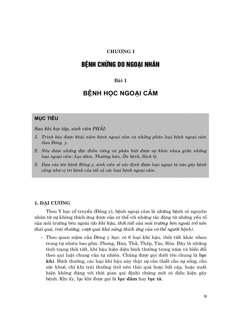 image for page Bệnh học và điều trị đông y