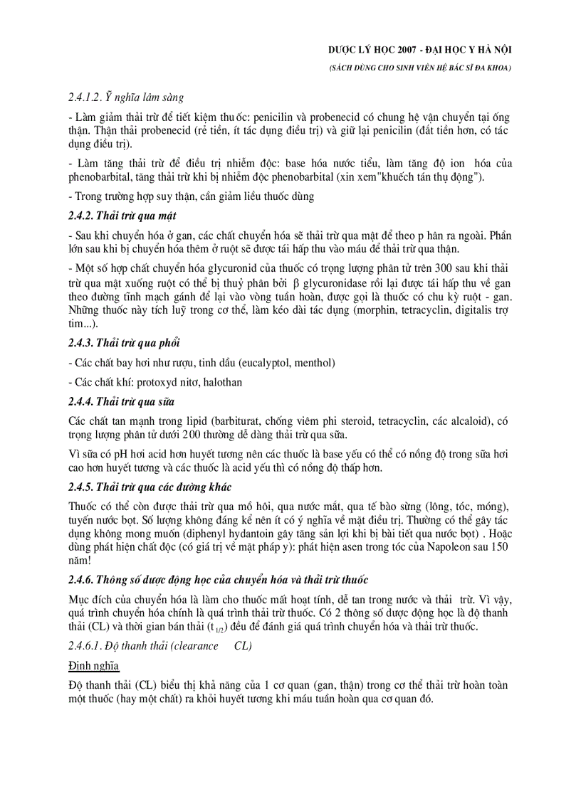 image for page Sách Dược Lý Học