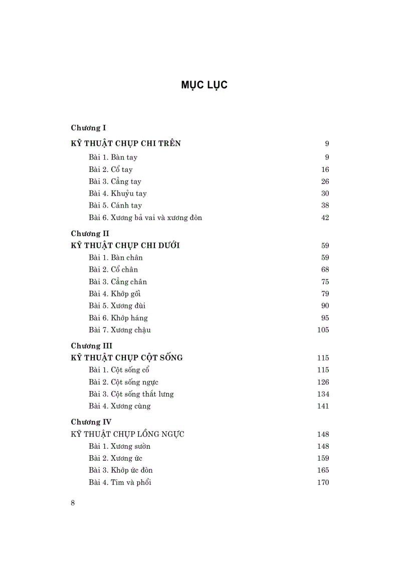 image for page Kỹ thuật X Quang thông thường tập 1