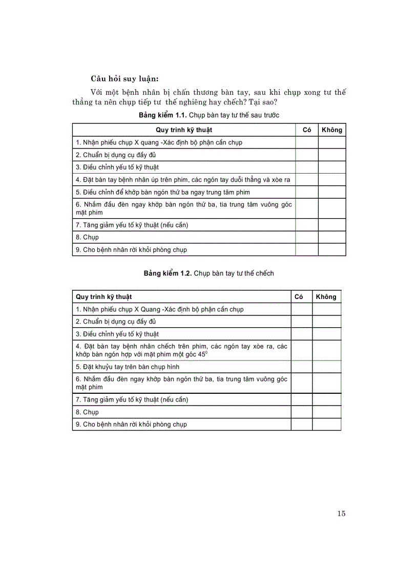 image for page Kỹ thuật X Quang thông thường tập 1