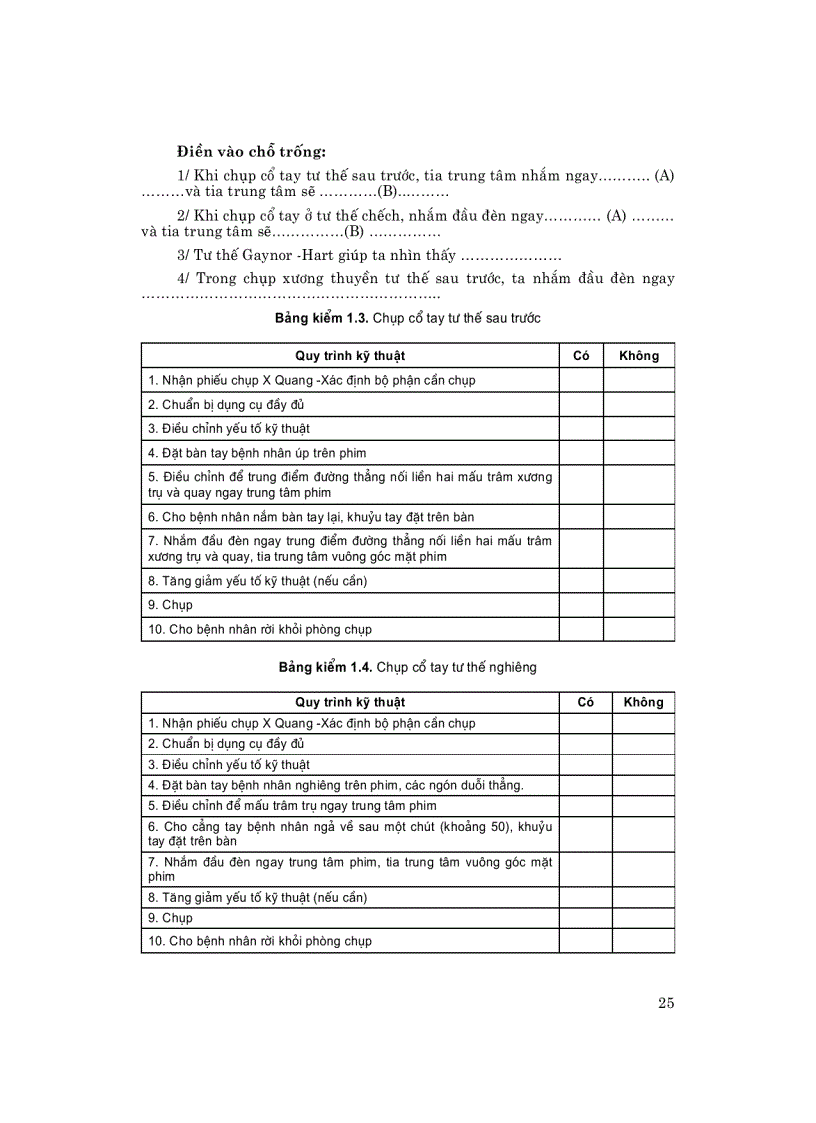 image for page Kỹ thuật X Quang thông thường tập 1