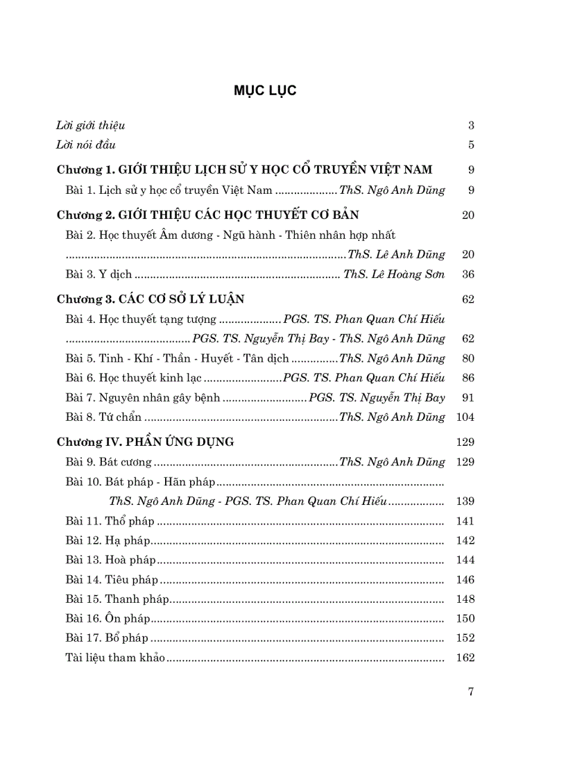 image for page Y lý Y học cổ truyền