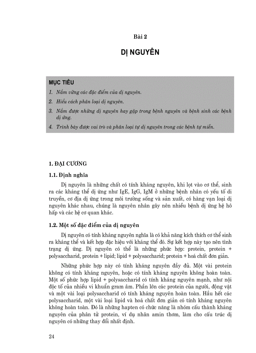 image for page Nội bệnh lý Dị ứng Miễn dịch lâm sàng