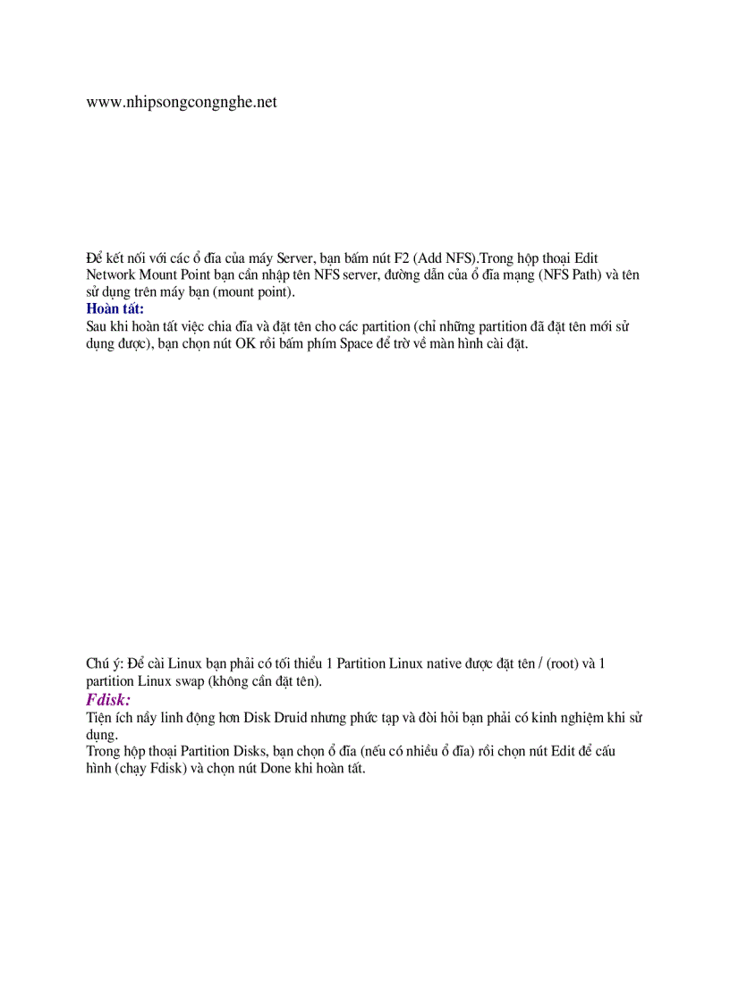 image for page Cách cài đặt Redhat Linux 5