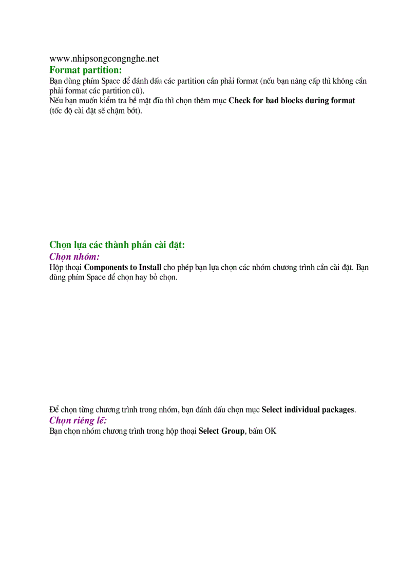 image for page Cách cài đặt Redhat Linux 5
