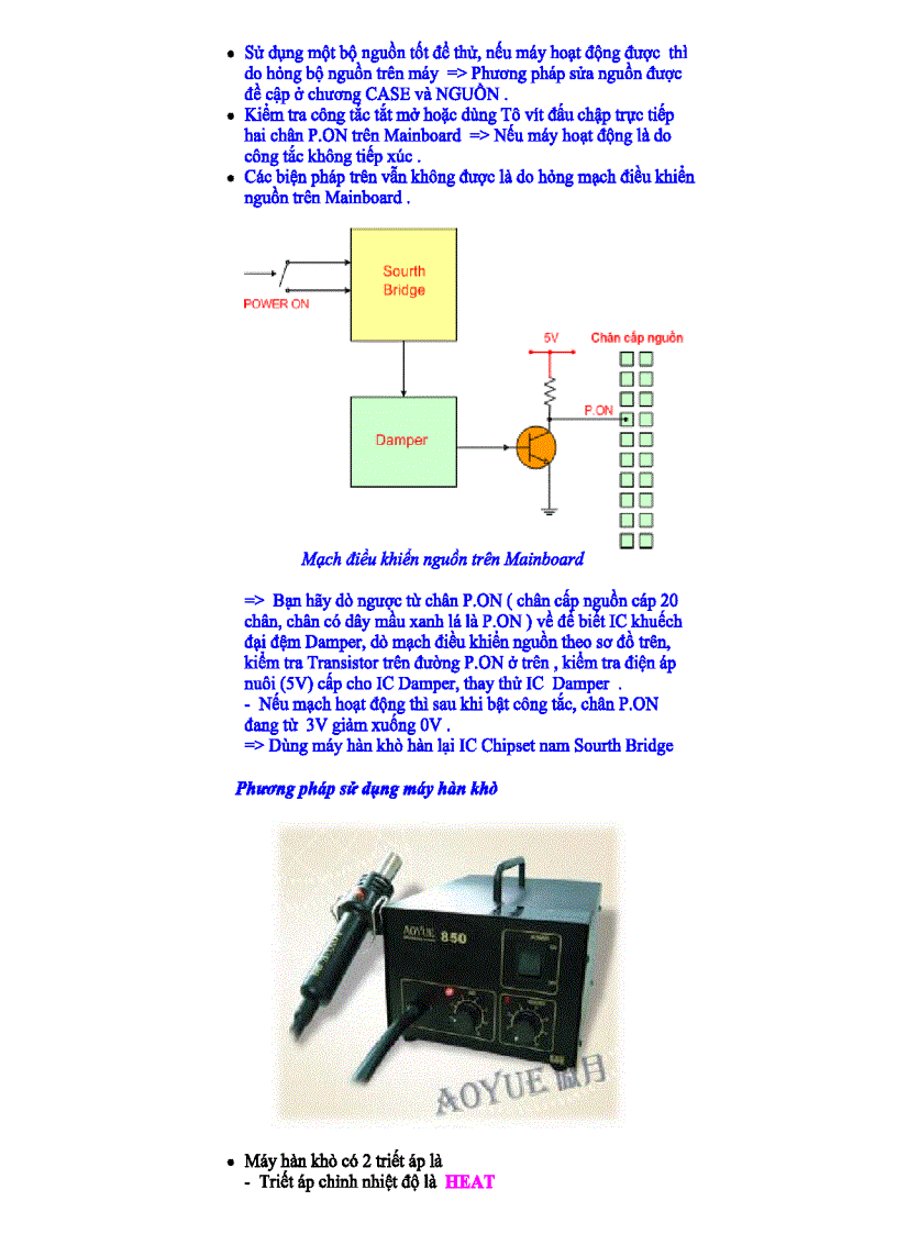 image for page Sửa chữa phần cứng máy tính cơ bản