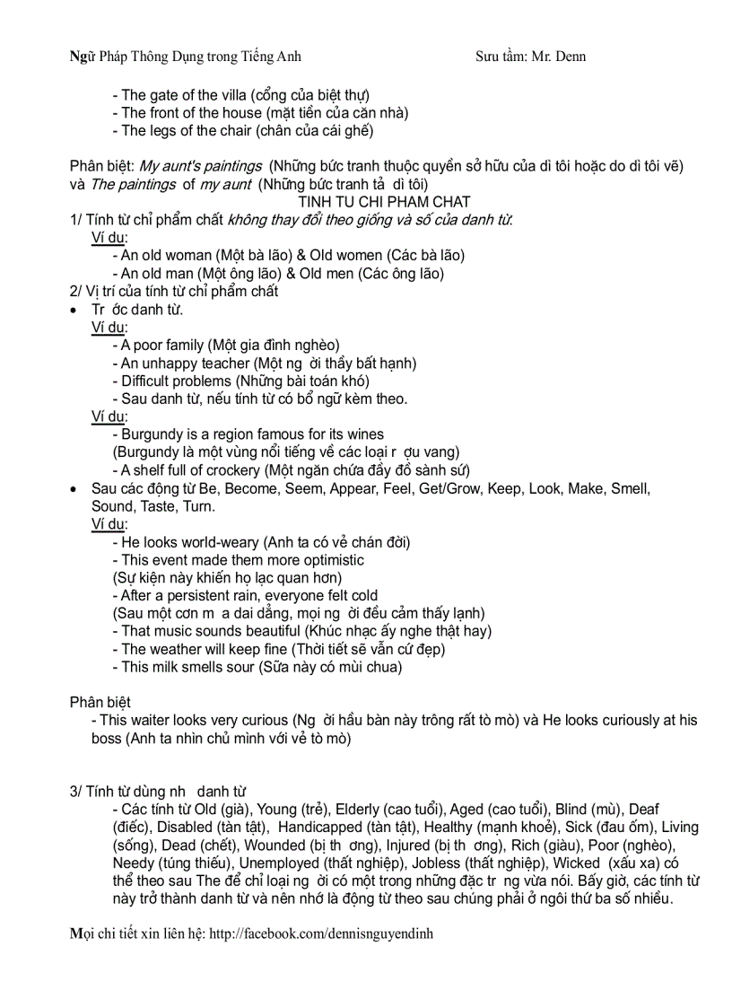 image for page Học Ngữ pháp tiếng anh đơn giản