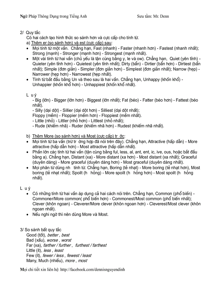 image for page Học Ngữ pháp tiếng anh đơn giản