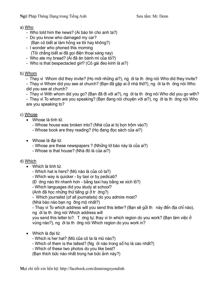 image for page Học Ngữ pháp tiếng anh đơn giản