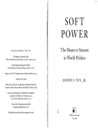 Sách Sức mạnh mềm Soft Power The Mean to Success in World Politics English
