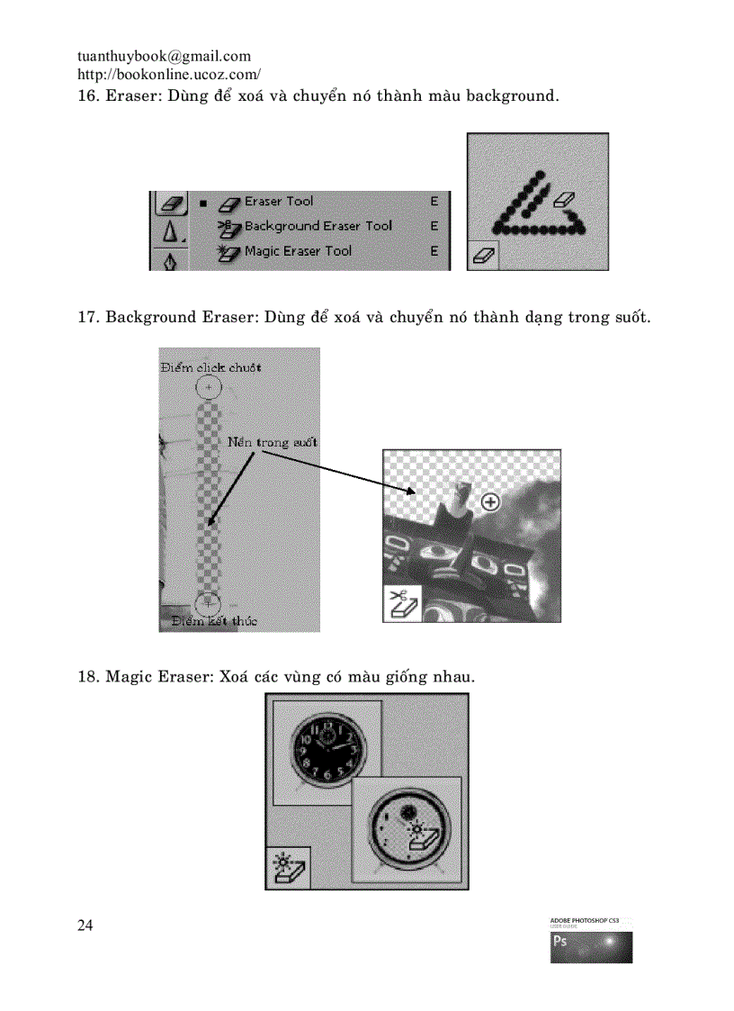 image for page Sách hướng dẫn học Adobe Photoshop CS3