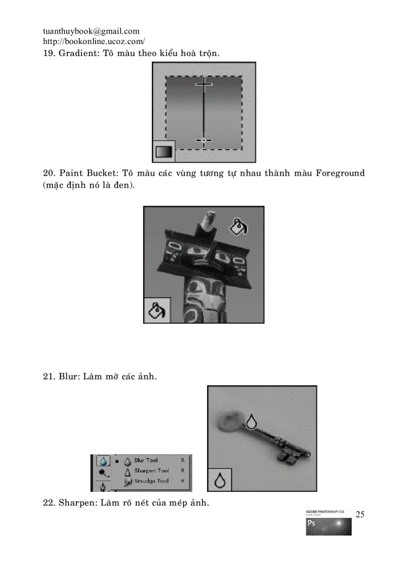 image for page Sách hướng dẫn học Adobe Photoshop CS3