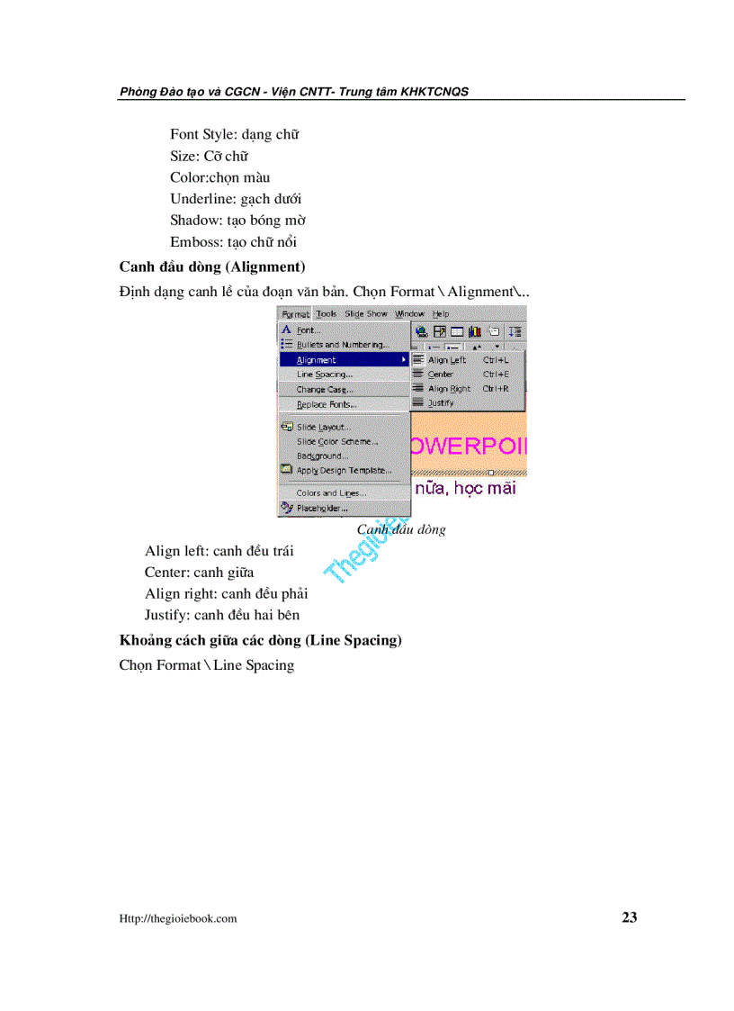 image for page Giáo trình Power Point nâng cao