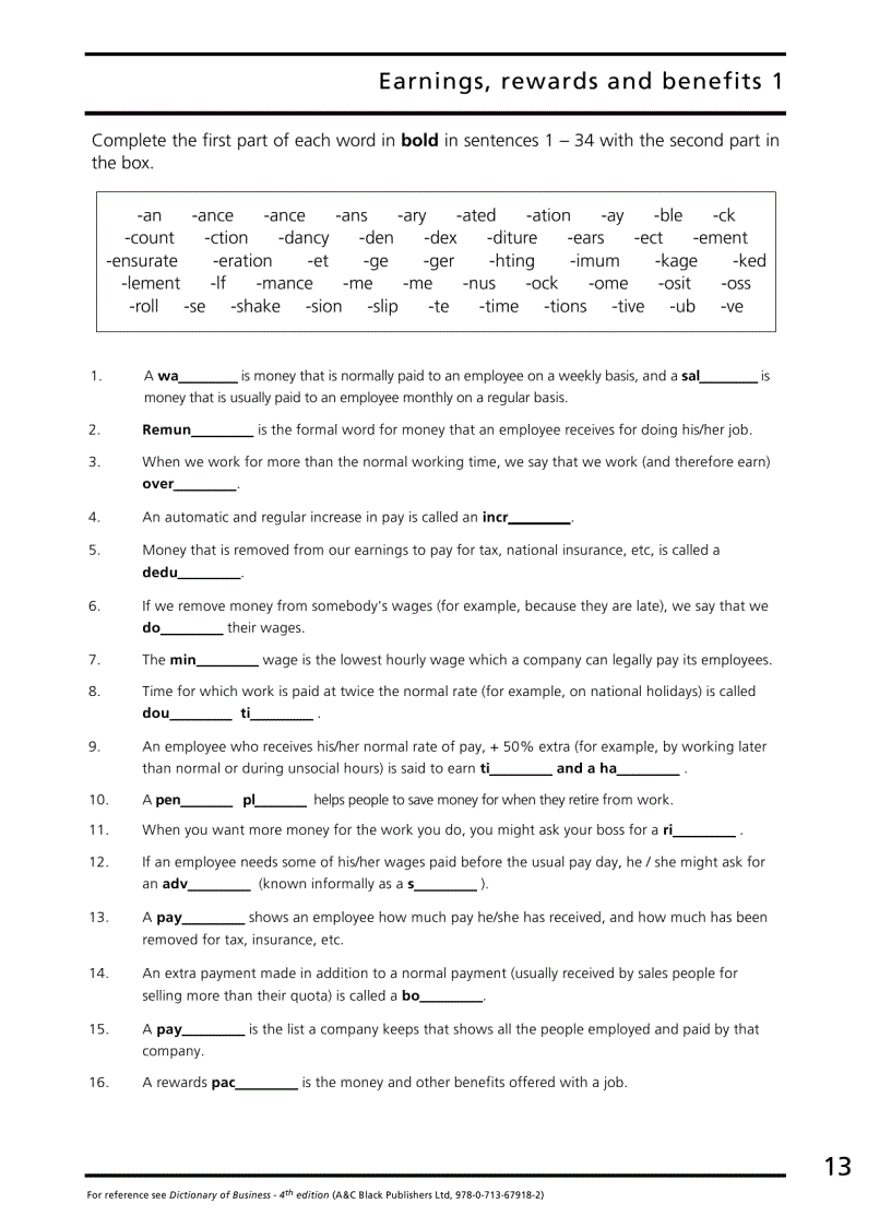 image for page Check Your English Vocabulary for Business and Administration