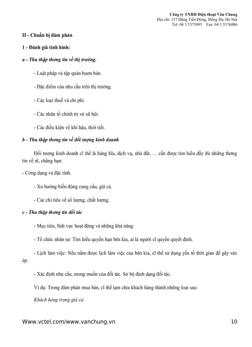 image for page Kỹ năng đàm phán