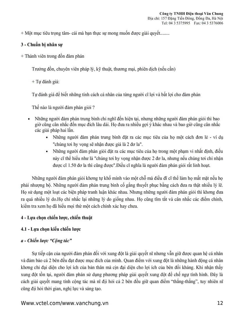 image for page Kỹ năng đàm phán