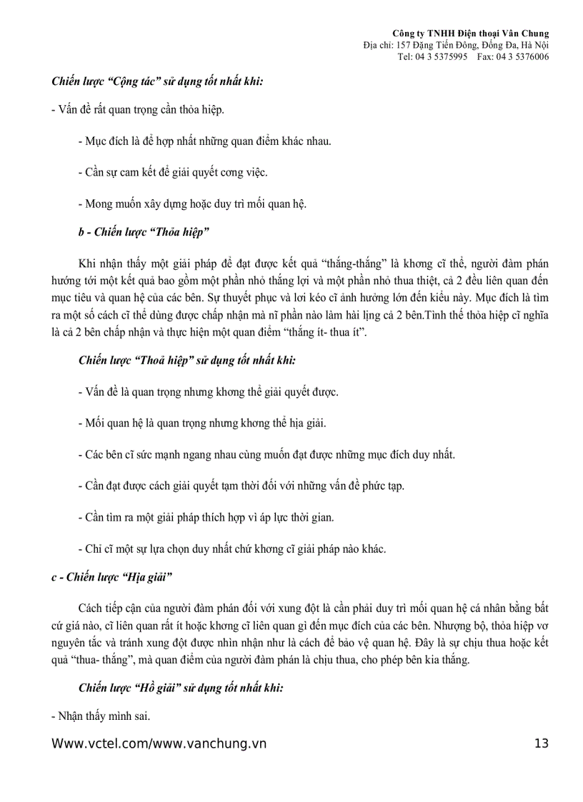 image for page Kỹ năng đàm phán