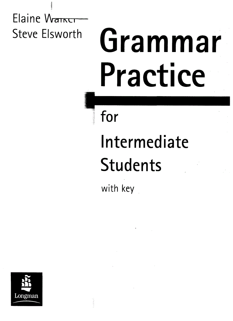 image for page Grammar Practice for Intermediate Students