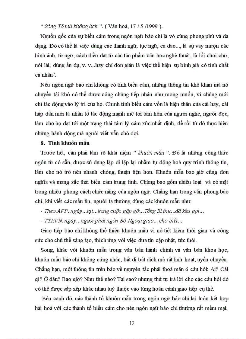 image for page Một số vấn đề về sử dụng ngôn từ trên báo chí