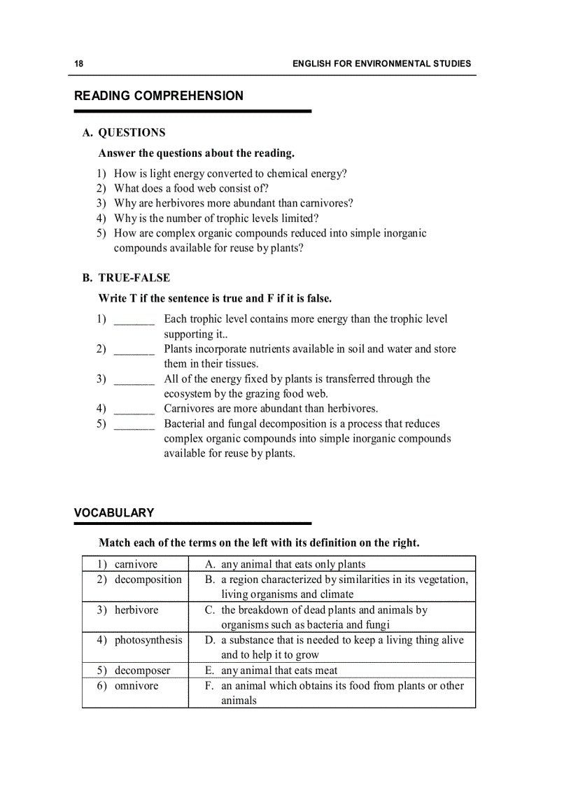 image for page Tiếng anh chuyên ngành môi trường rất hay