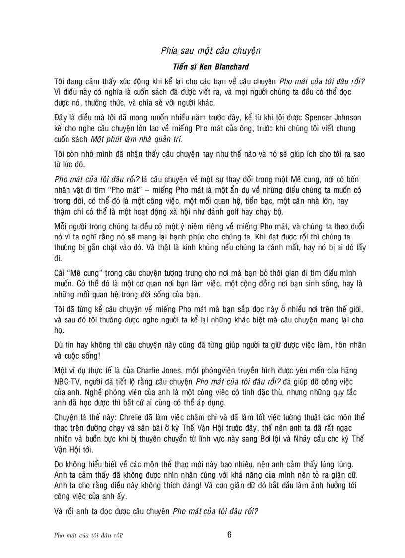 image for page Pho mát của tôi đâu rồi