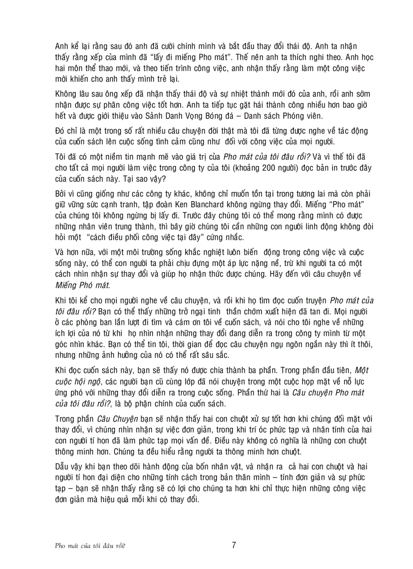 image for page Pho mát của tôi đâu rồi