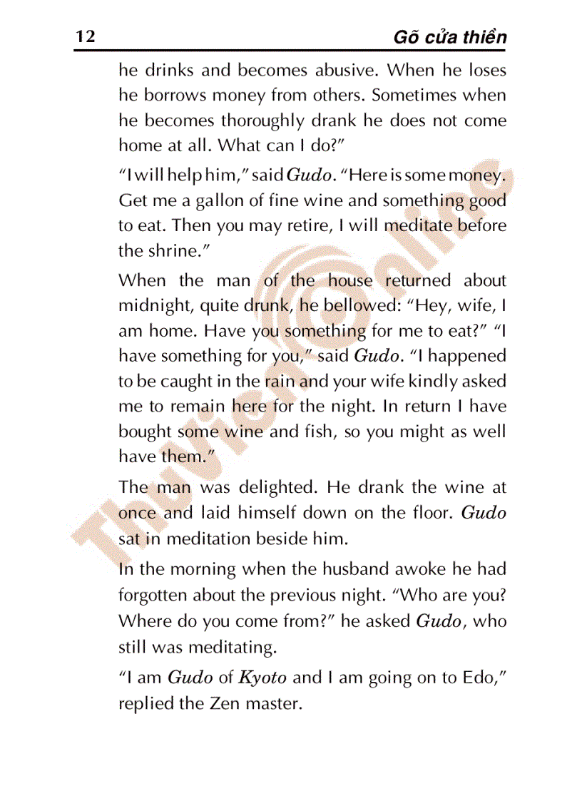 image for page Gõ cửa thiền