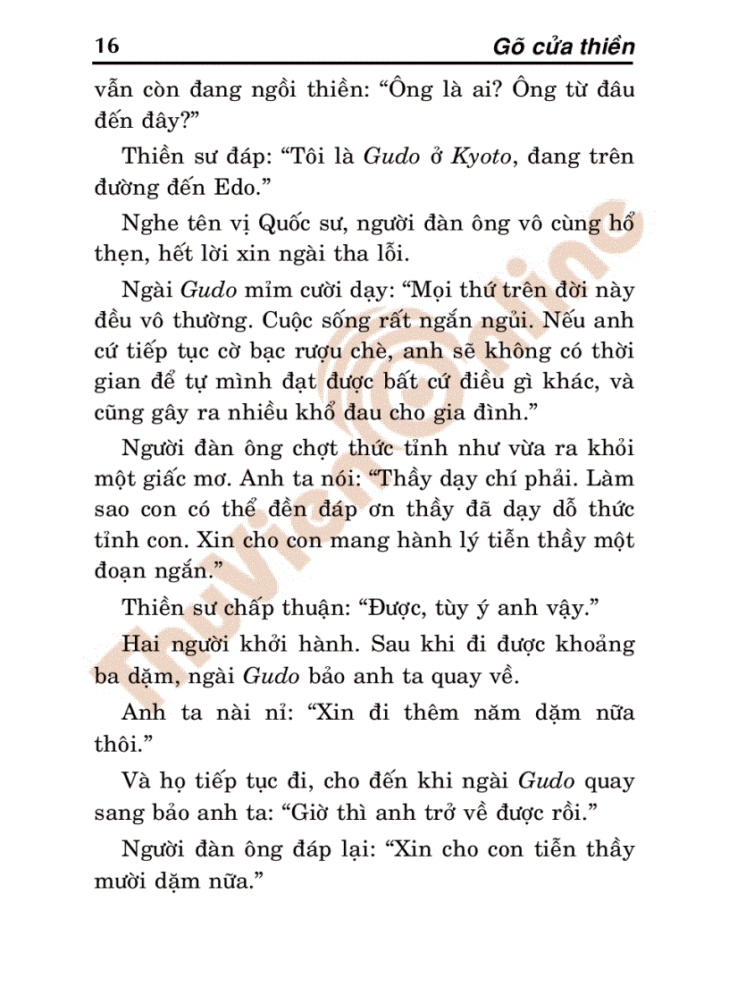 image for page Gõ cửa thiền