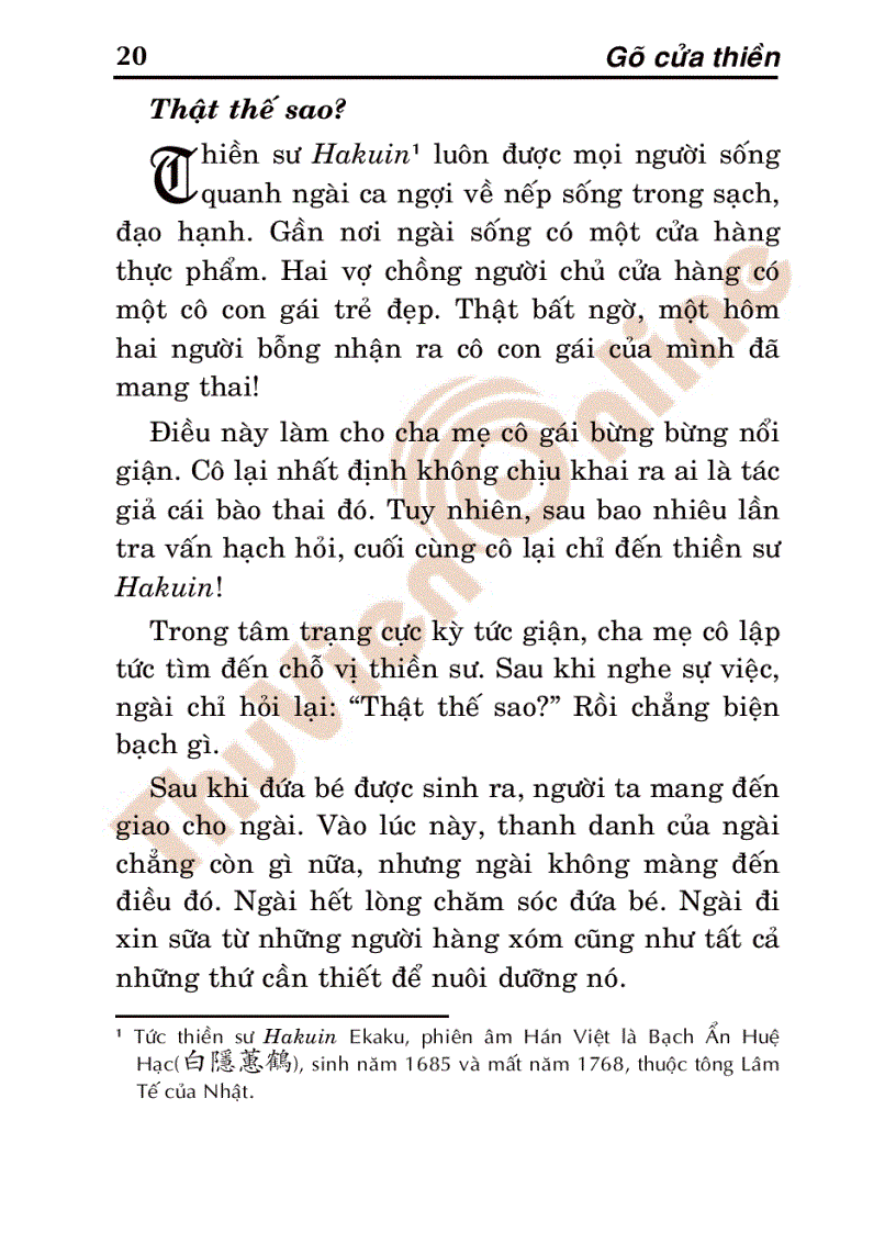 image for page Gõ cửa thiền