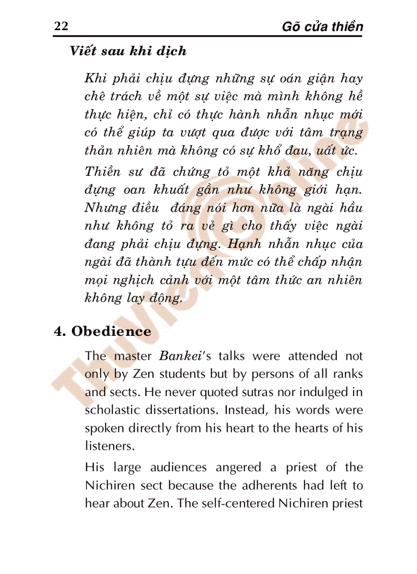 image for page Gõ cửa thiền