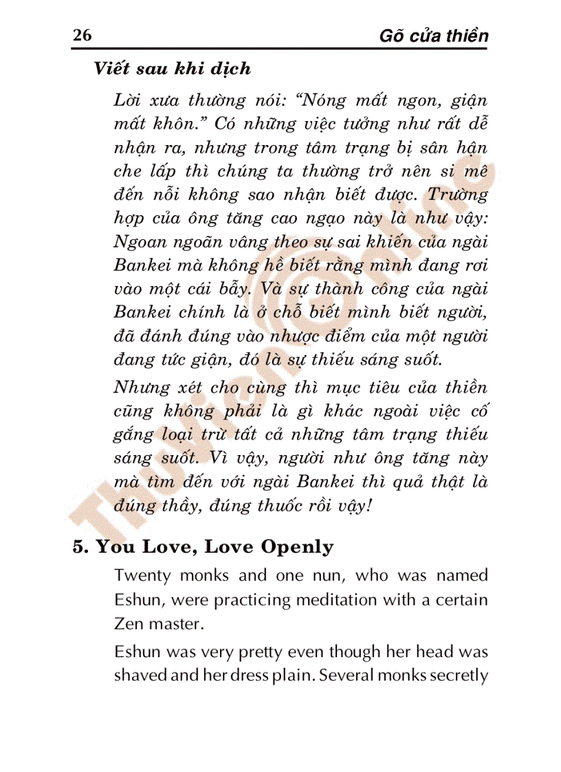 image for page Gõ cửa thiền