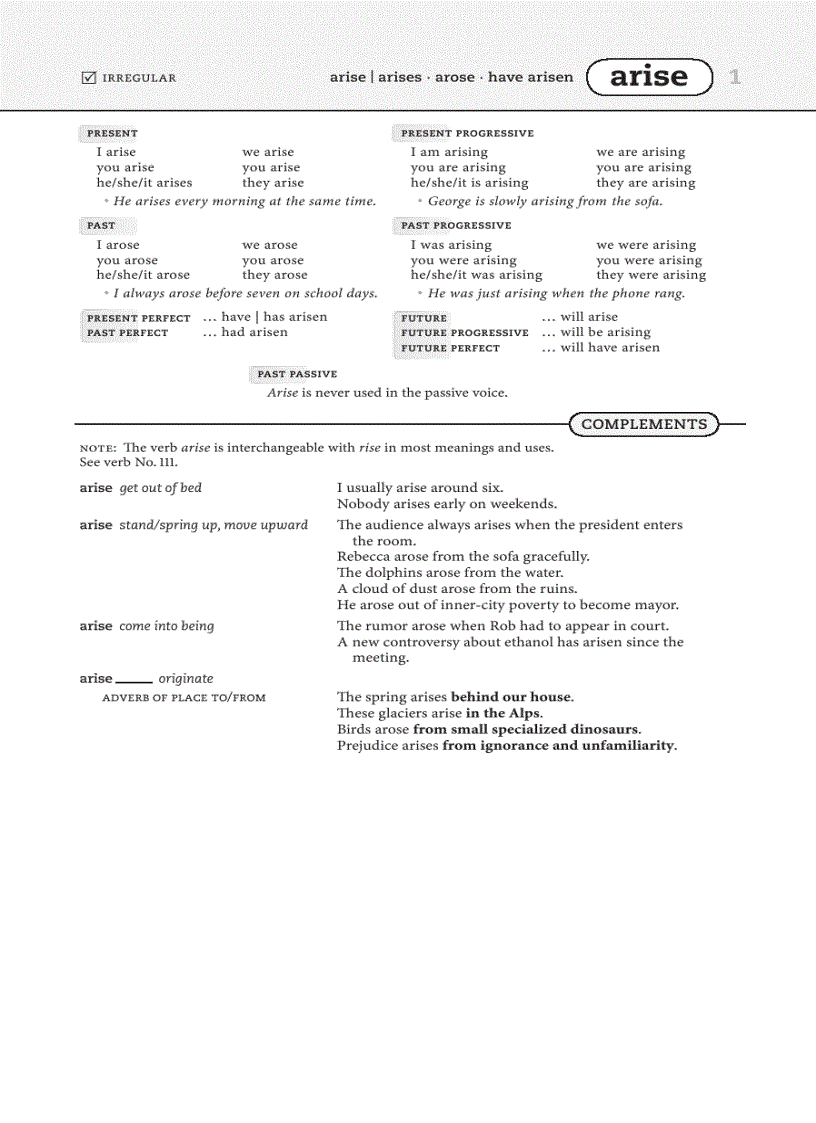 image for page English Irregular Verbs