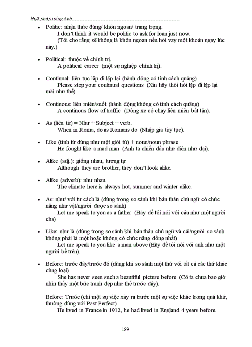 image for page Tóm lược ngữ pháp tiếng Anh dùng ôn luyện thi