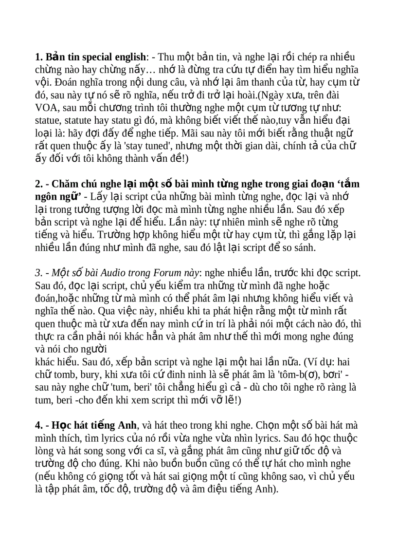 image for page Hướng dẫn cách học tiếng anh 1