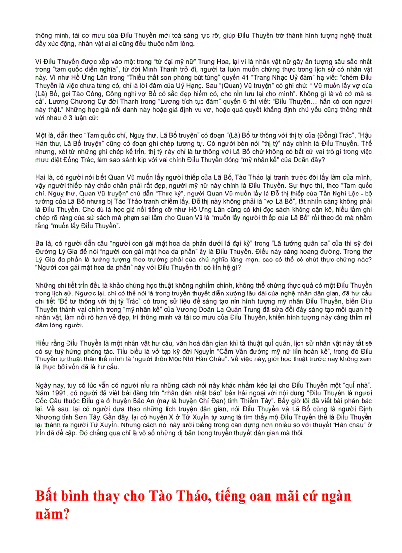 image for page Những điều bạn chưa biết về Tam Quốc Diễn Nghĩa Tiếng Việt