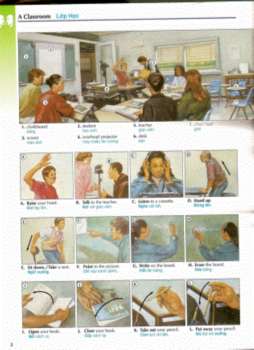 image for page Chapter 1 Học tiếng anh qua hình ảnh