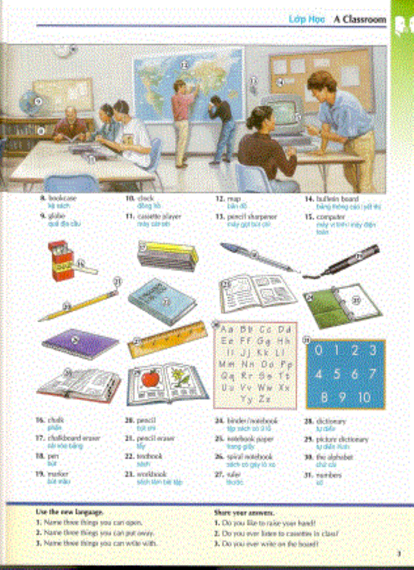 image for page Chapter 1 Học tiếng anh qua hình ảnh