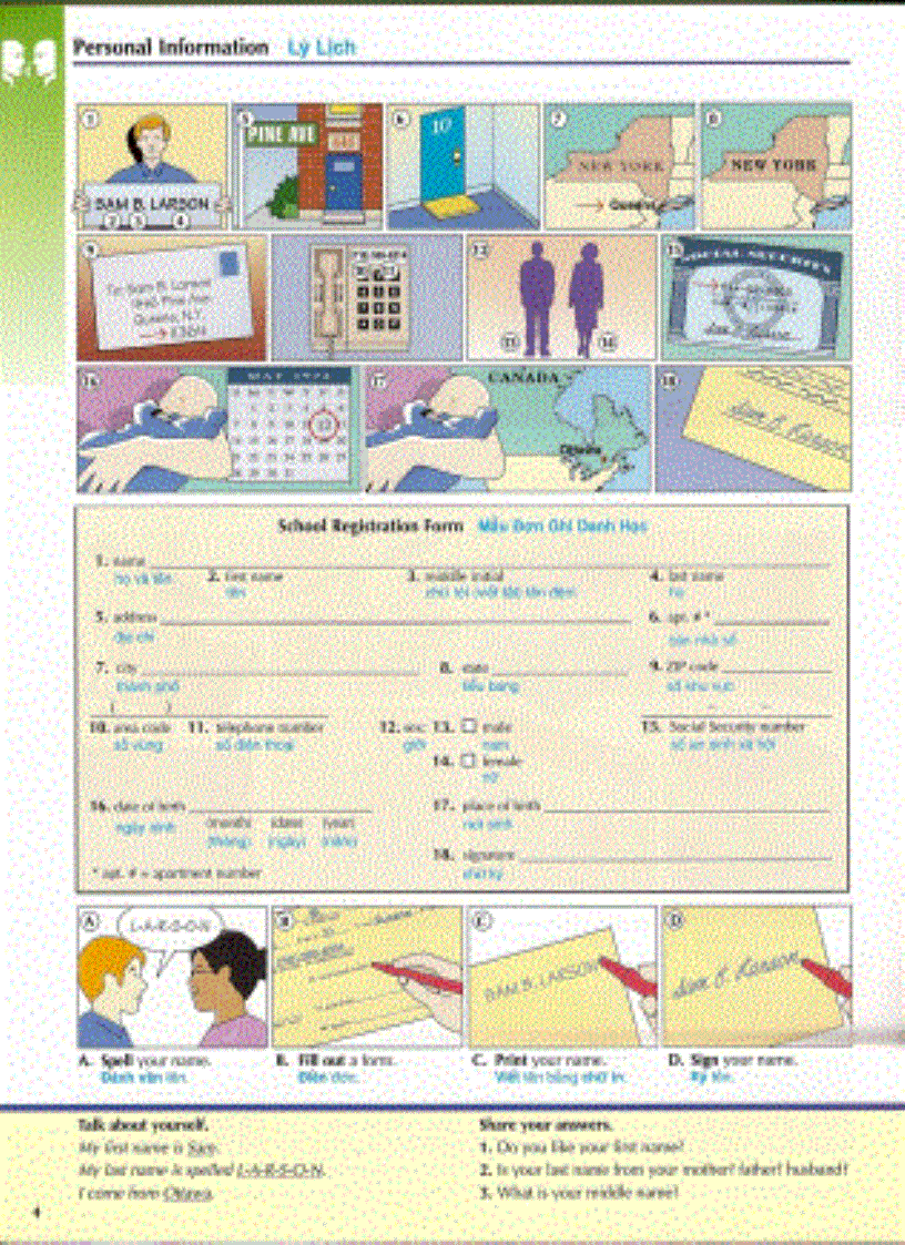 image for page Chapter 1 Học tiếng anh qua hình ảnh