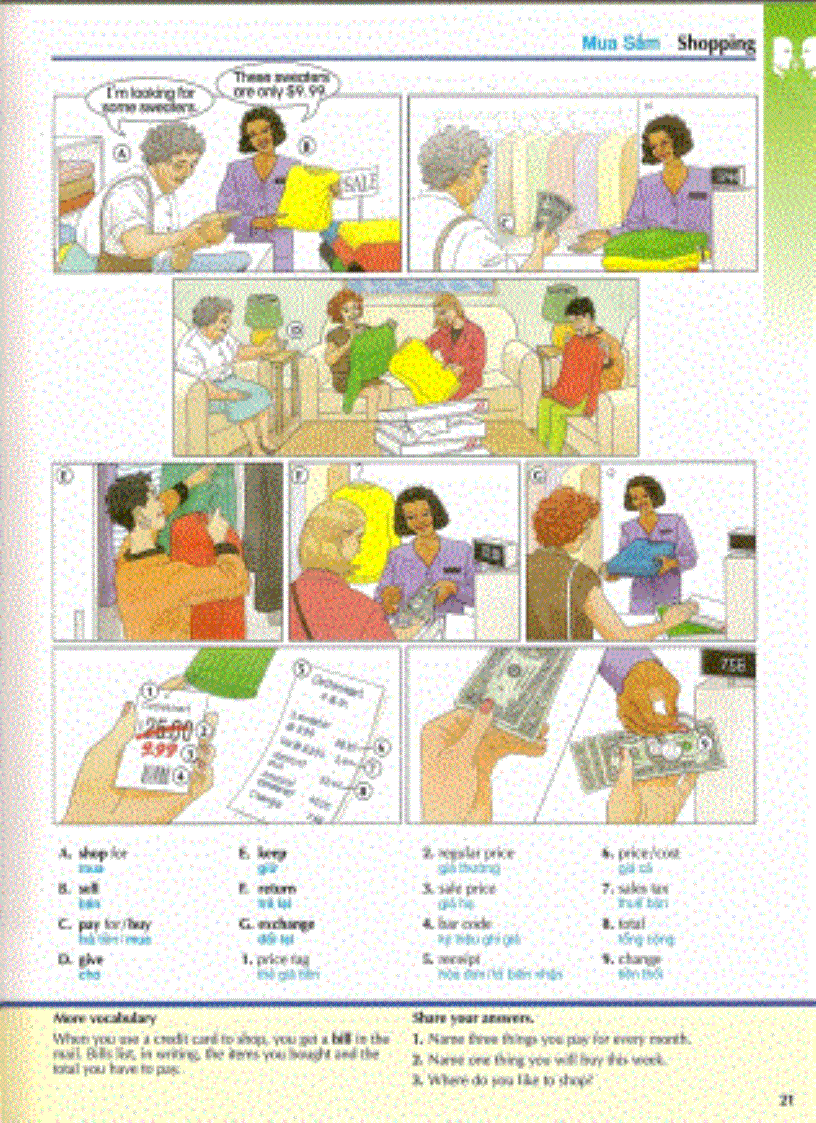 image for page Chapter 1 Học tiếng anh qua hình ảnh