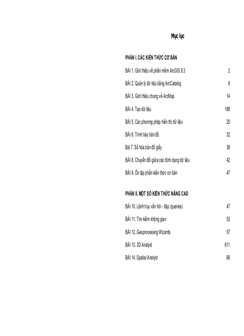 image for page Hướng dẫn sử dụng phần mềm argis