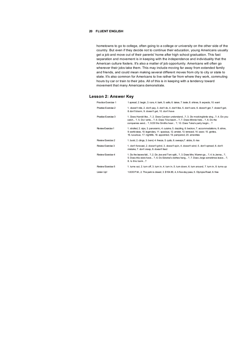 image for page Ebook speaking fluent english FLUENT English