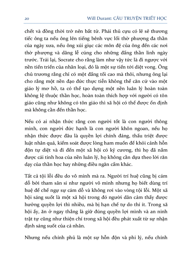 image for page Câu chuyện Triết Học Will Durant