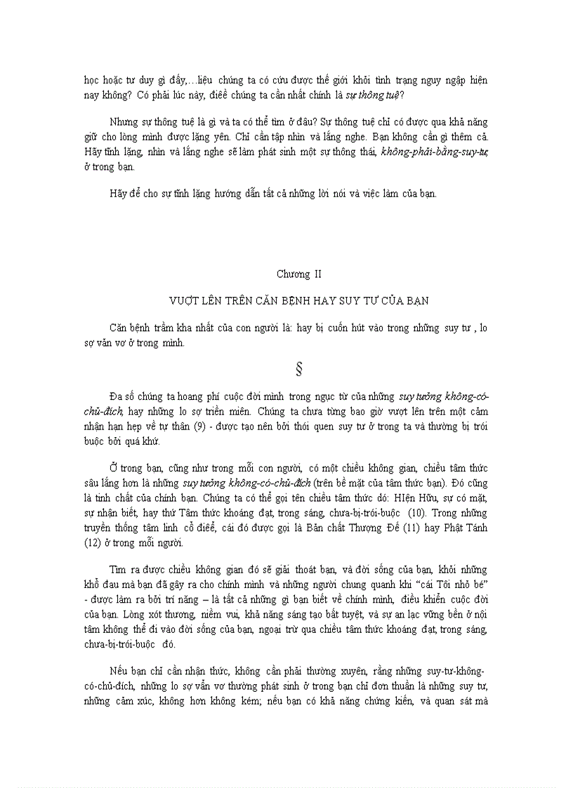 image for page Sức Mạnh của Tĩnh Lặng Eckhart Tolle