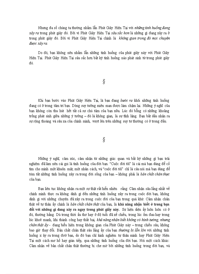 image for page Sức Mạnh của Tĩnh Lặng Eckhart Tolle