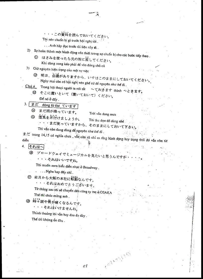 image for page Ngữ pháp tiếng nhật căn bản phần 2 giải thích ngữ pháp