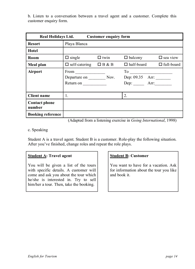 image for page Anh văn du lịch căn bản